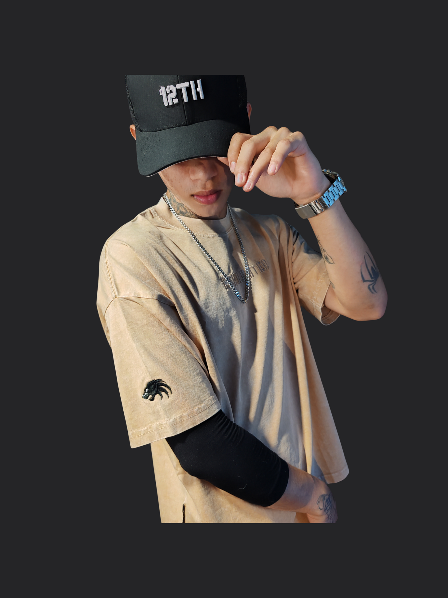 "URBAN DUNE" CAMISETA OVERZIDE HOMBRE