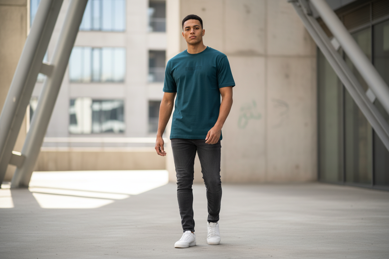 Camiseta clarity pose dinámica