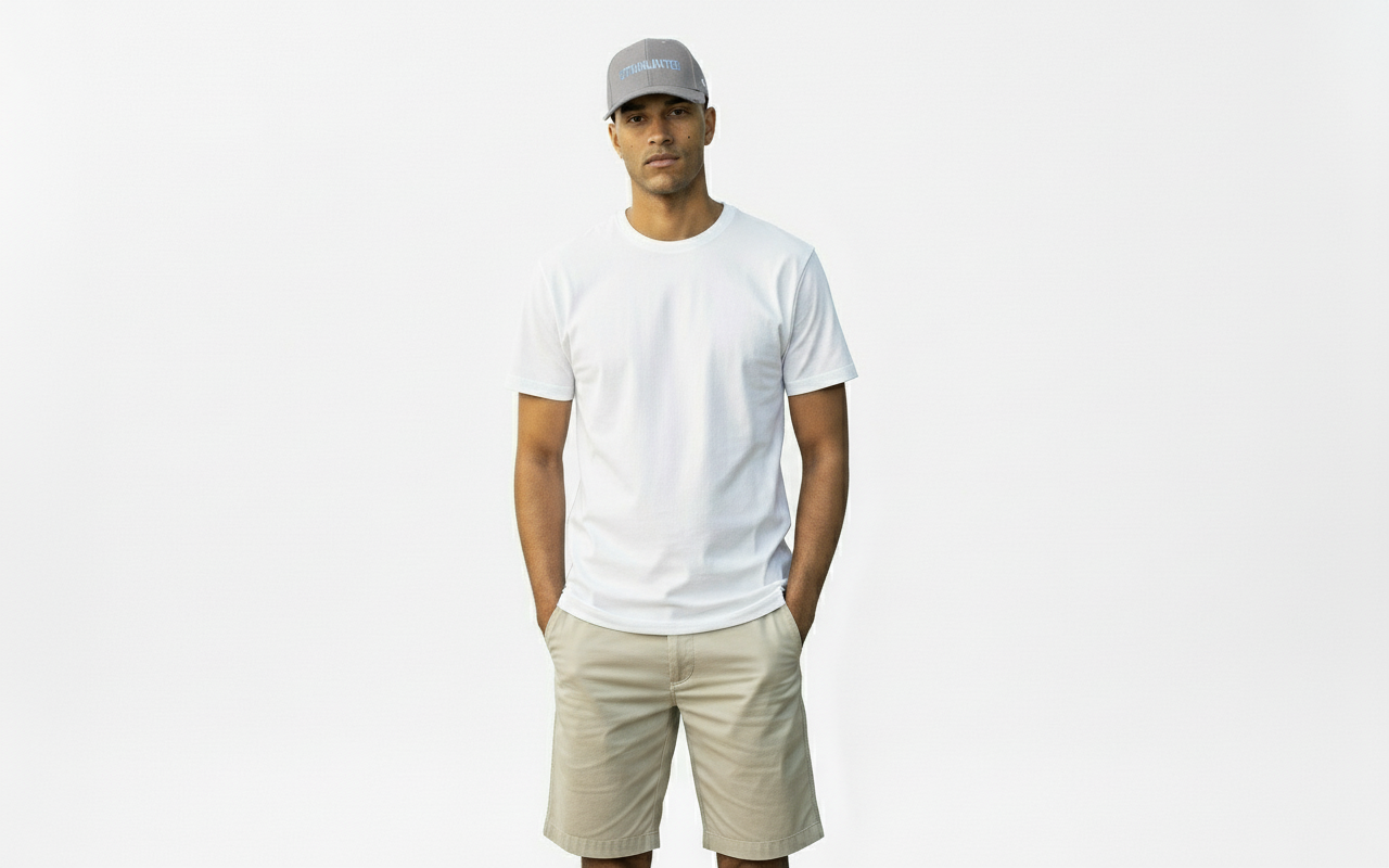 Modelo con gorra gris 12TH fondo blanco para web